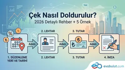 Çek Nasıl Doldurulur? 2026 Detaylı Rehber + 5 Örnek