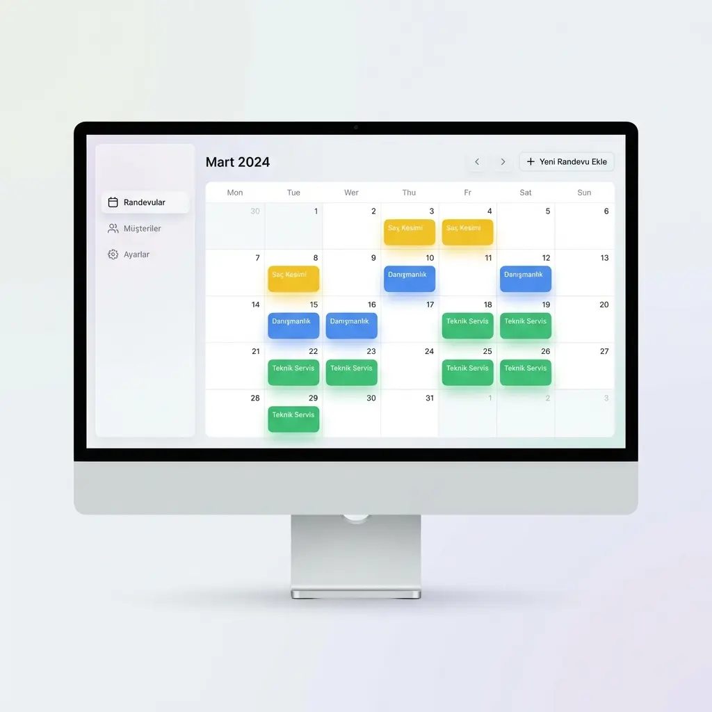 Evobulut Randevu Takvimi