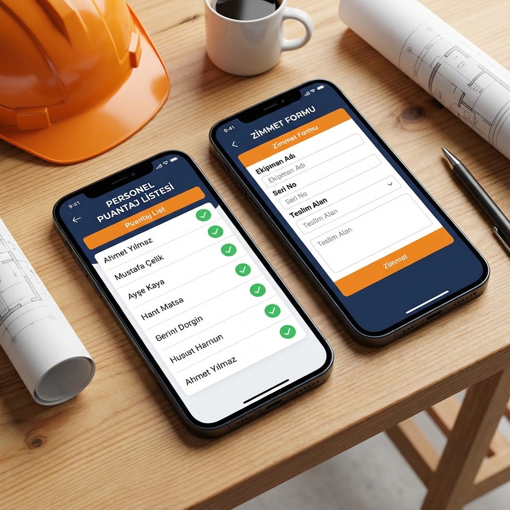 Personel Puantaj ve Zimmet Takibi