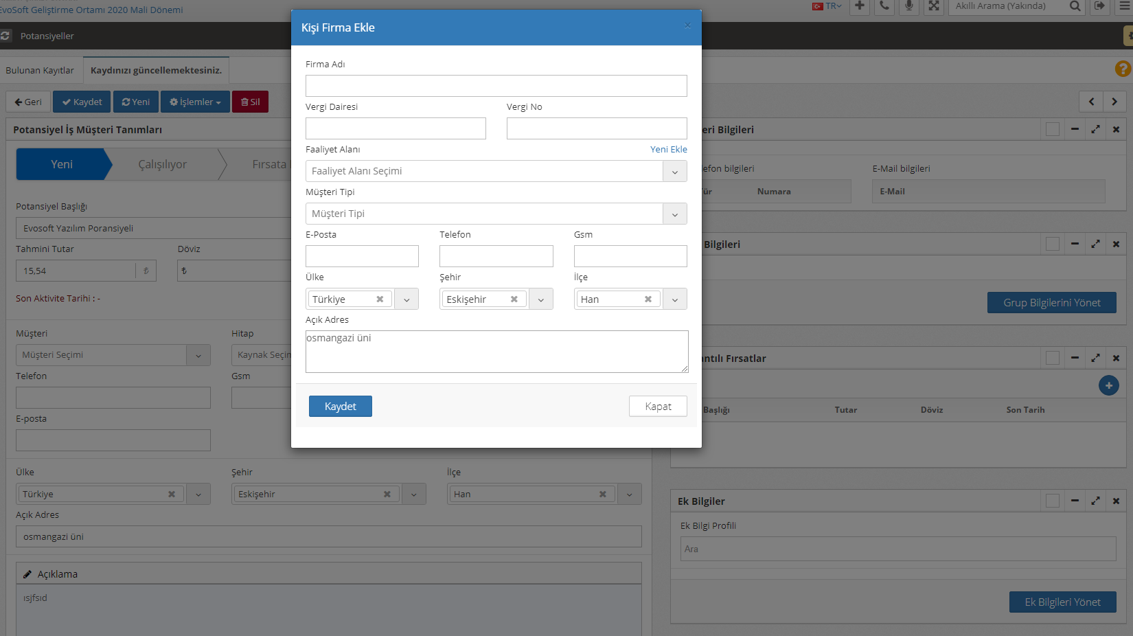 Potansiyeller Nedir? Nasıl Oluşturulur?