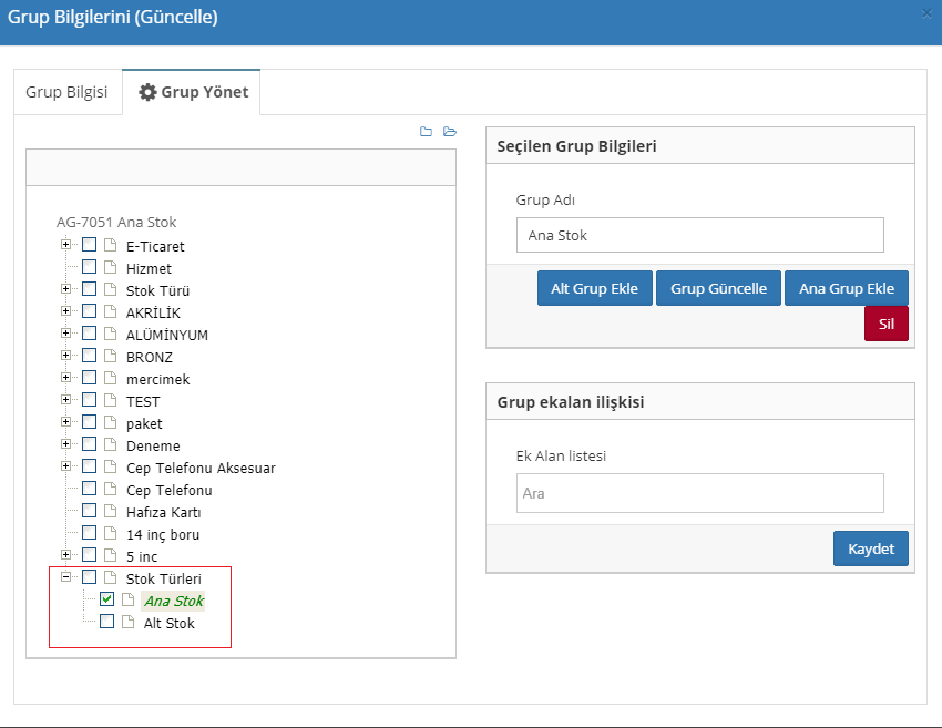 Grup Bilgisi Nasıl Kullanılır?