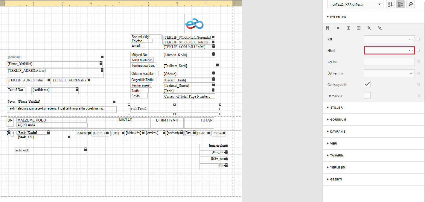 Richtext Alanı Nedir ? Nasıl Kullanılır ?