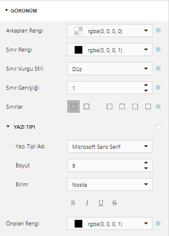 Tasarımda Yazı Tipi, Boyutu ve Rengi Nasıl Değiştirilir ?