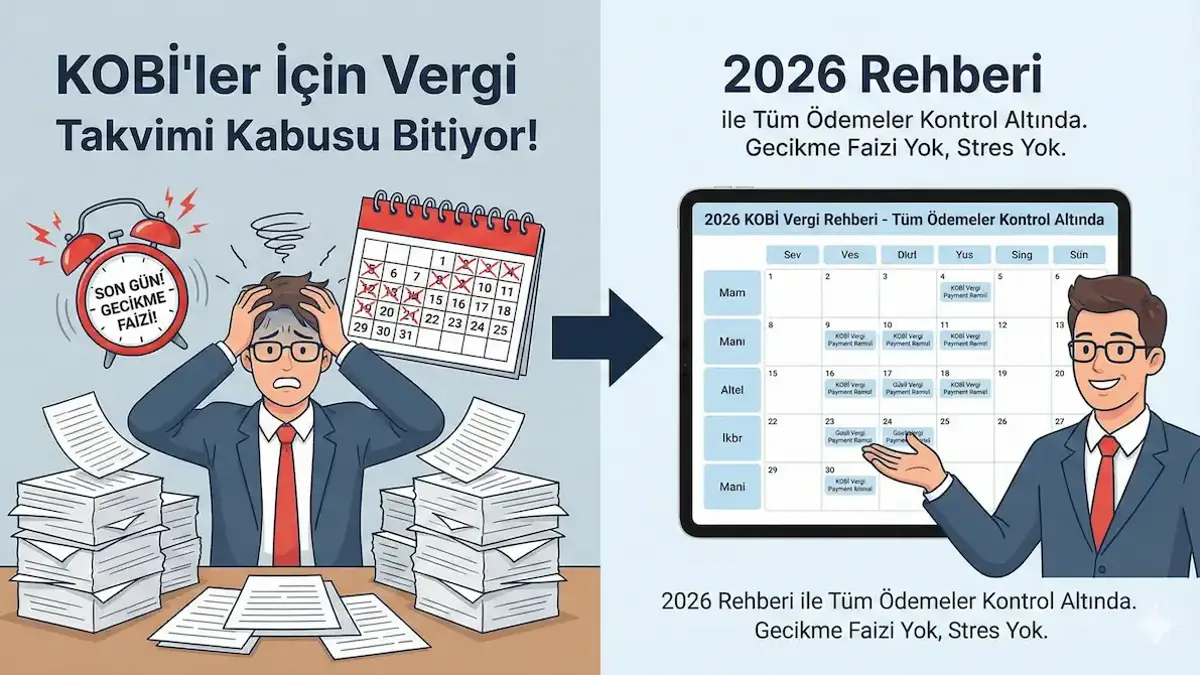 2026 KOBİ Vergi Takvimi